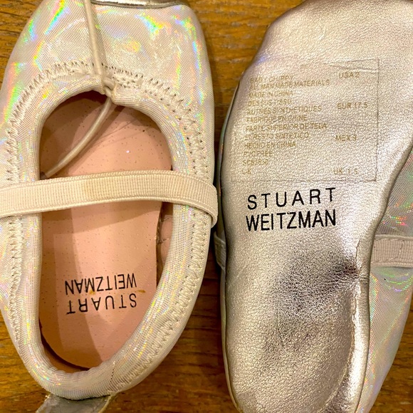 Bundle of 7 newborn / toddler shoes — STUART WEITZMAN and others - Picture 5 of 10